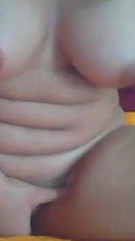 Poesjesplezier van mijn vrouw met grote borsten - vrouw bedroog oude man