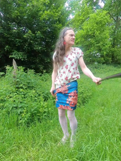 Slutty Bella Goes for a Walk and a Wank thumbnail