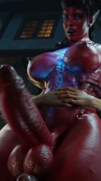 Futanari Lae'zel Deepthroat & Anal Karlach Demon - 3D Baldurs Gate Futa Girls Animation