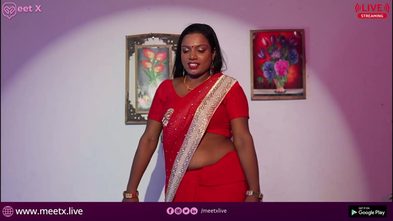 MeetX: Người đẹp Nam Ấn Độ đụ với cặp đôi trai đông làm tình mạnh bạo