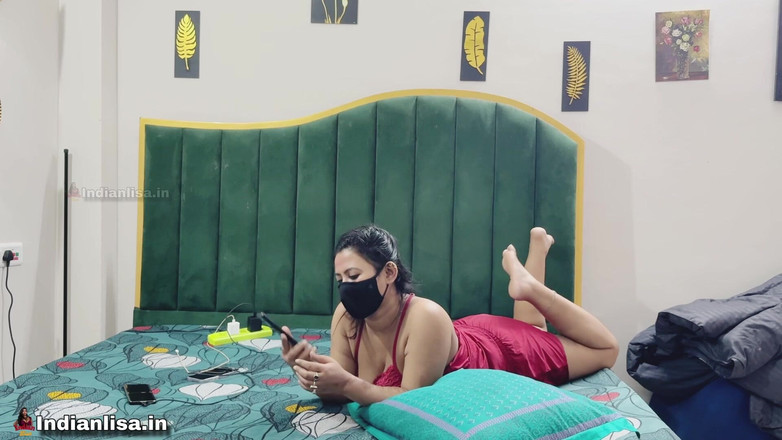 IndianMyra07: Hermanastro vio a la hermanastra follando con su novio