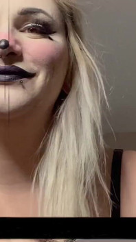Clown Girl Gives You a Sloppy Vaping Blow Job