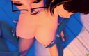 Gameslooper Sex Futanation: Sol de verano - animación Futa en 3d