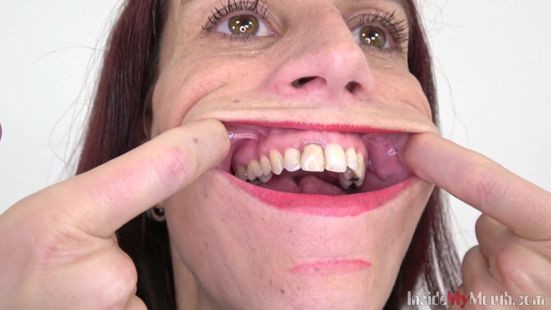 Inside My Mouth: 입 페티쉬 클립 ali bordeaux 풀hd - 내 입 안에