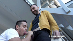 Interracial Bareback Channel: Sexy mladá latinoamerická dvojčata ošukaná venku Jimym Fixem