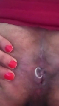 Mooie trans-geslacht verandert mijn pikpiercingsring
