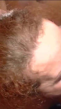 Mature Redhead Stretched Wide in Sloppy Group Pound Fest