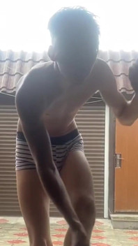 Hans Is Very Happy with the Rain