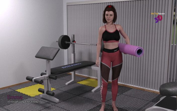 3D Cartoon Porn: Мій гуртожиток 3 - Емма фентезі про свого зведеного брата Марка і мастурбує в душі