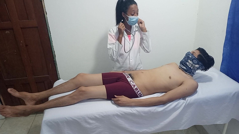 NEGRITA SEXY: I Take My Stepson to a Massage Center so He...