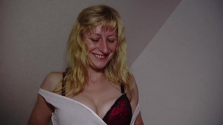 All Those Girlfriends: Hairy blonde mature Susane M fingers her cunt