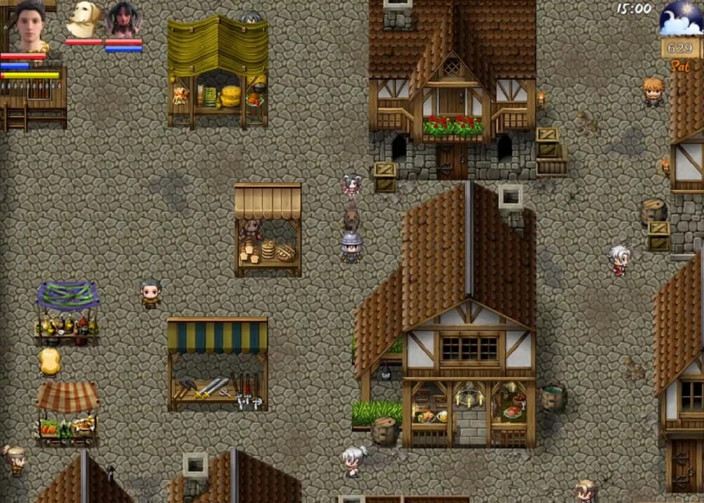 Neon2520: Peasant's Quest # 111 Hodowla seksu z dwoma laskami w noc poślubną