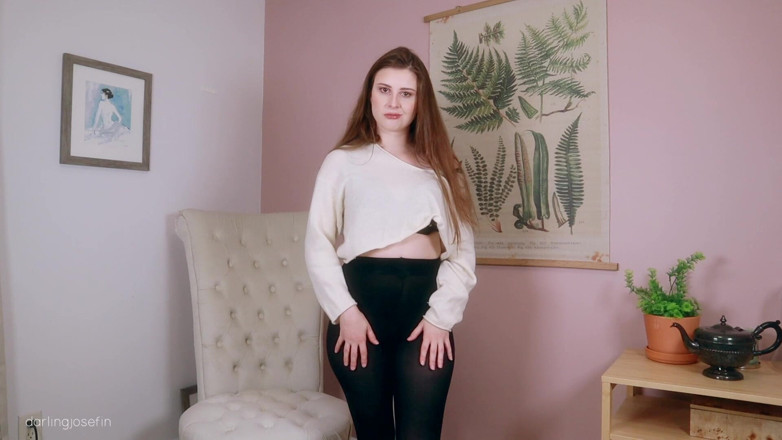 Darling Josefin: Collant sporchi per beta dominazione femminile punto di vista