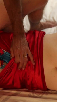 Amateur français, sexe habillé, lingerie, plug anal