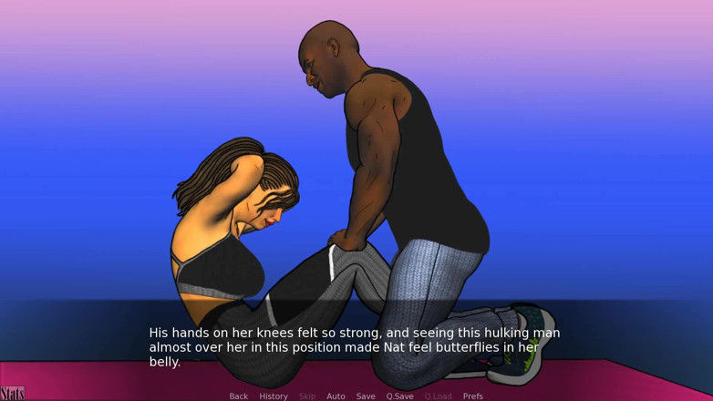 Dirty GamesXxX: Duet Pasangan Cinta &amp; Nafsu: cuckold menonton betapa lelaki berotot besar...