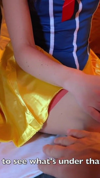 Sneaky Gnome Fucks Snow White When Time Stops