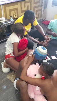 A Hot Bisexual Orgy After Playing Games Night Games