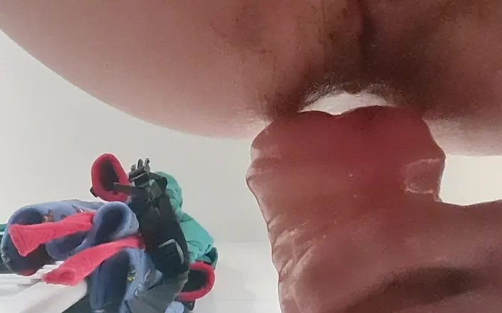 Bigdildo-Boy69: Massive dildo in my hairy ass