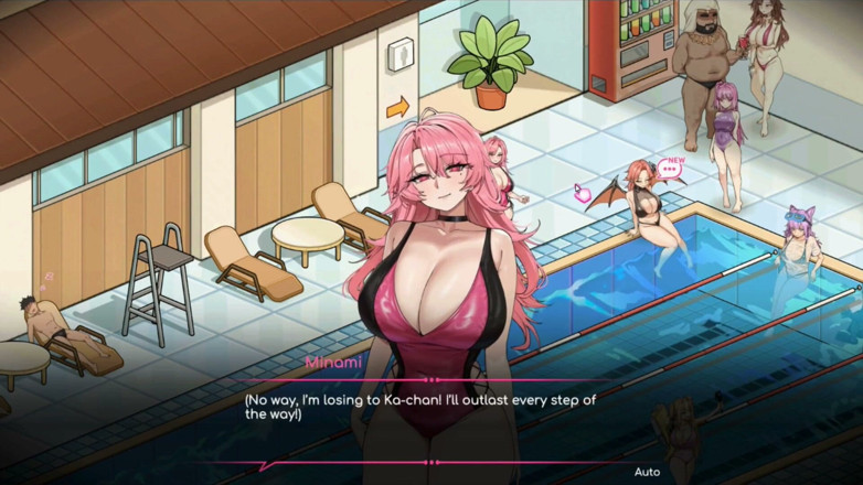 NSFWOtaku: Permainan hentai - adegan kolam adegan hentai minami 3 - lifeguard holic