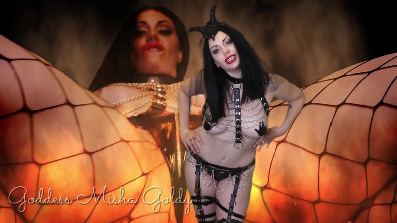 Goddess Misha Goldy: Just Don't Stop to Jerk! Your Orgasm Will Finish Your...