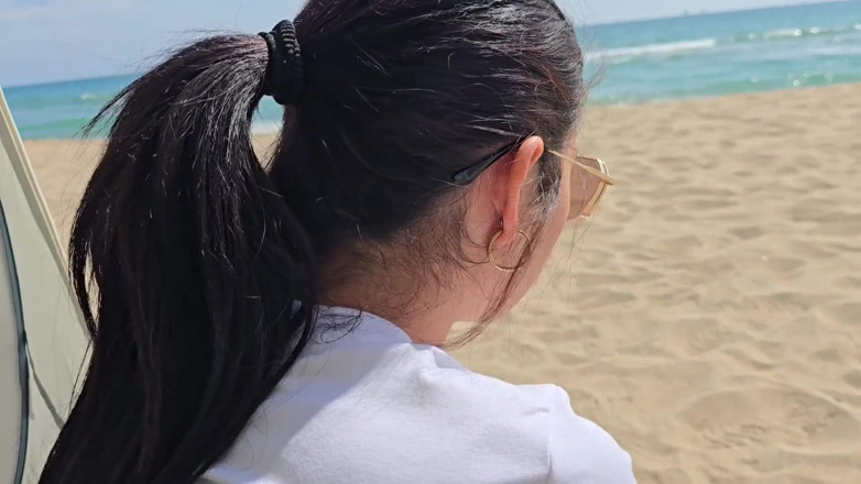 Labestiaylabella: ¡hermanastra Tiene Sexo En La Playa Publica!