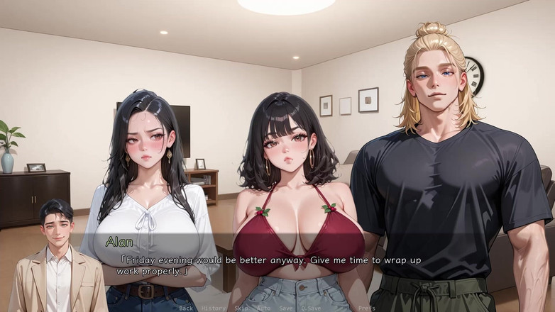 Studio-77: Ntr"d por my friend nts route ai porno juego gameplay