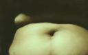 Indian sexy studio: Nadržená indická manželka ukazuje kundičku a velká prsa masturbace, když...