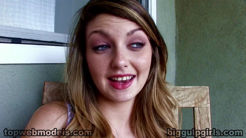 Top Web Models: Sexy Blonde Teen Staci Silverstone POV Panties Blowjob