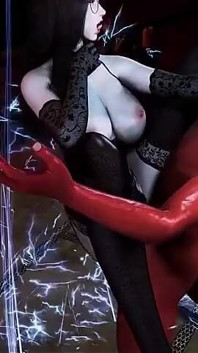 Bogini Eternal Passion: Krzywe w ruchu - Hentai Animacja 3D