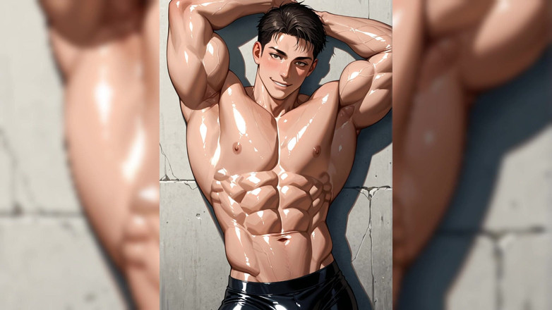 Erotic Man: Ai Porn Hunks позируют