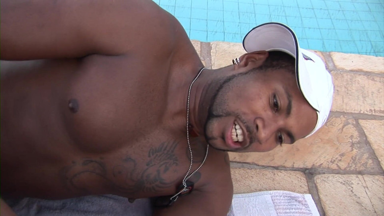 Male Dream: Rassische muskel-typen ficken am pool