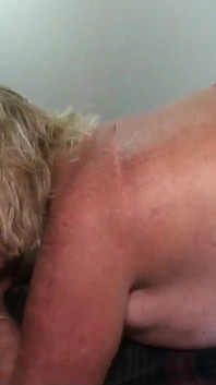 My Step-granny Lets Me Fuck Her Tight Pussy