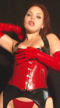 Red Hot Jerk off Game in Rubber