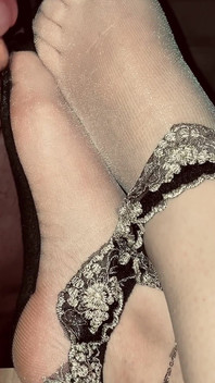 Nachtdroom voetfetisj