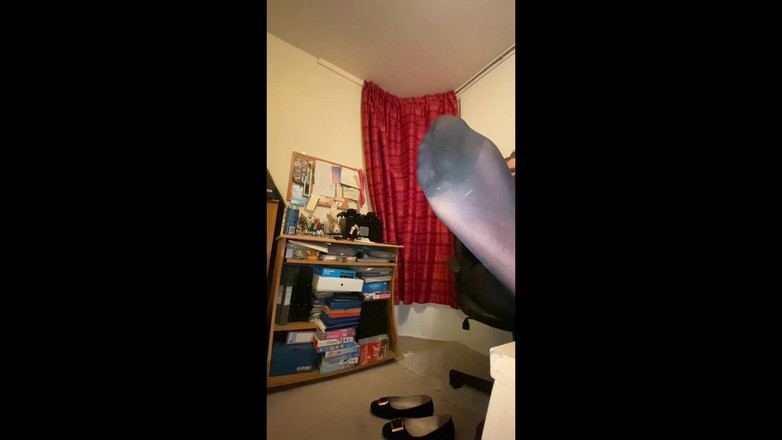 Ava Maxwell: Ava Maxwell Halloween Office Foot Worship JOI