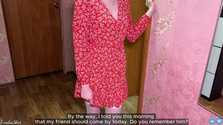 Emilia Shot: My Wife's Cheating on Her Best Friend. Part 2. Russian with...