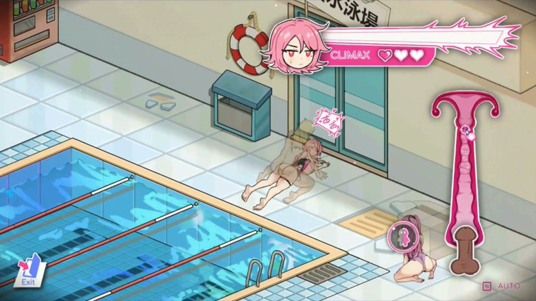 NSFWOtaku: Hentai Game - Minami Hentai Gallery Scene Pool Sex 2 - Lifeguard Holic