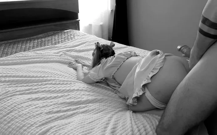 lipsyjull: A Young Chick Seductively Stood up Doggy Style and Experienced...