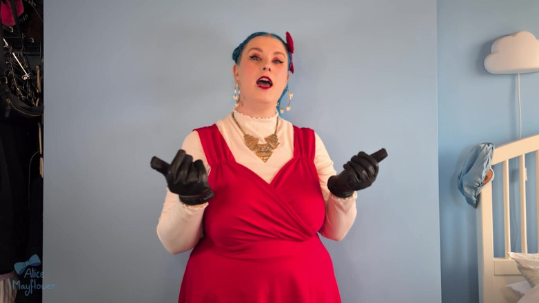 Alice_Mayflower_Scottish: Vampire Glove JOI &amp; Caged for Locktober - Solo Girl