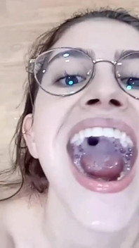 Fetish Cum Play Gargling Swallowing
