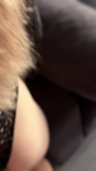 Wild Blonde Queen Gets Her Couch Fuck Fantasy Big Tits Dripping Cum