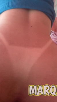 Hot Neighbor in Tight Dress Begs for More Anal