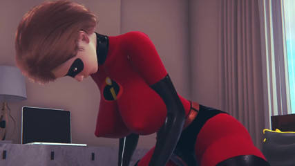 Wraith ward: Helen Parr rides Zel the Elf: incredibles & interspecies reviewers parody