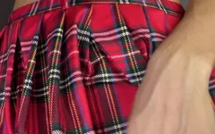 JOI com esguicho - Aluninha Ruiva Naughty quer uma classe diferente hoje !!