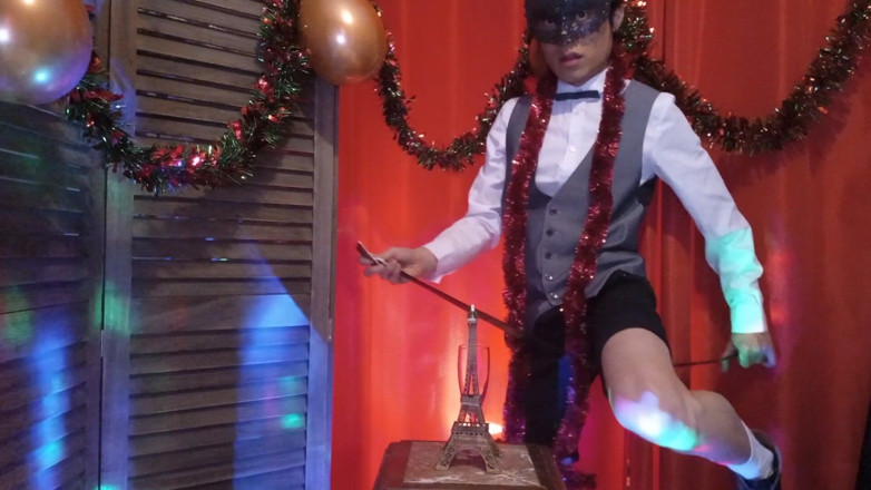 Jon Arteen: Happy New Year! the Cute French-asian Twink Jon Arteen Jerks...