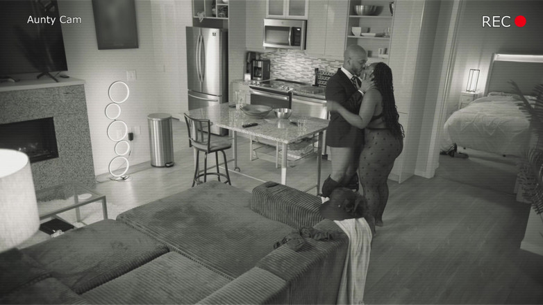 Dark Wet Dreemz: Caught Stepauntie Fuckin on the Security Cameras