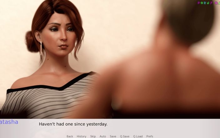 Porny Games: Наташа шаловливая жена от ArchimedesCompany - шпилит муженька, пока соседка по комнате мастурбирует со звуком 9