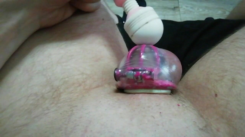 Adashah: Slave Adashah Locked in a Tiny Chastity. Fucked in the...