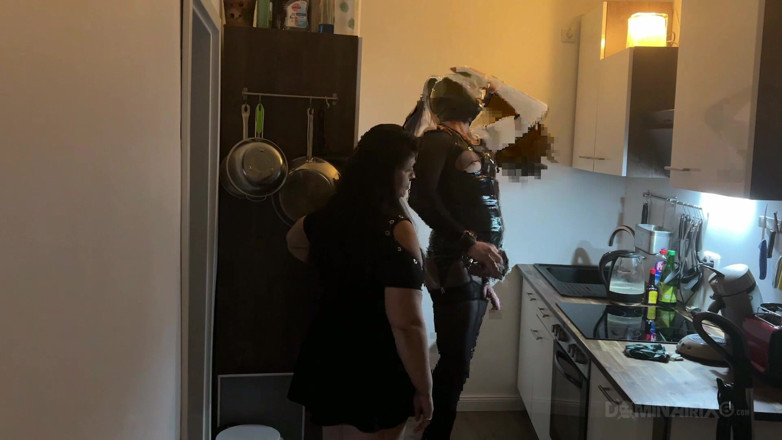 LadyPam: Kitchen Fisting Frenzy - Mature Sluts Stretched Wide Open