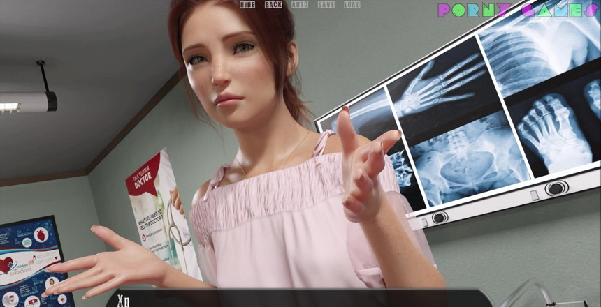 Porny Games: Demi-maison - 3 jolies sur l'hôpital (28)